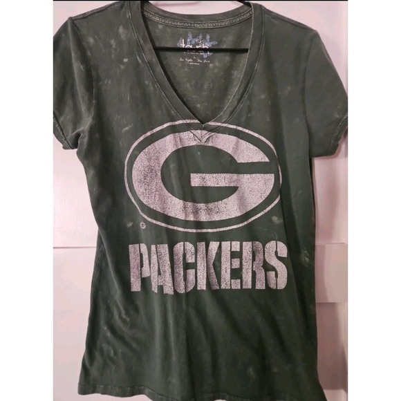 Womens Green Bay Packers T Shirt Size Large - Picture 2 of 12